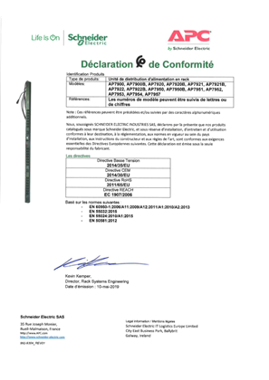Declaration of Conformity CMIM Morocco_AP79XX Series (French)