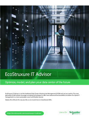 EcoStruxure IT Advisor - Brochure
