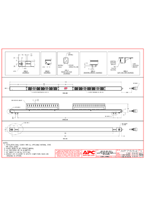 AP7552 - Rack PDU, Basic