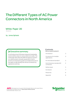 The Different Types of AC Power Connectors in North America