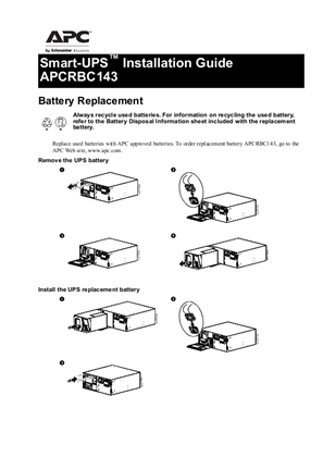Smart-UPS External Battery Pack APCRBC143