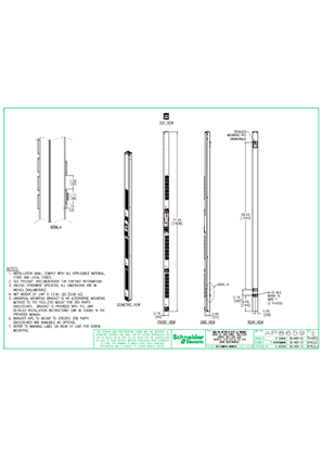 AP8659 - Rack PDU 2G, Metered by Outlet with Switching, ZeroU, 20A-208V, 16A-230V, (21) C13 & (3) C19