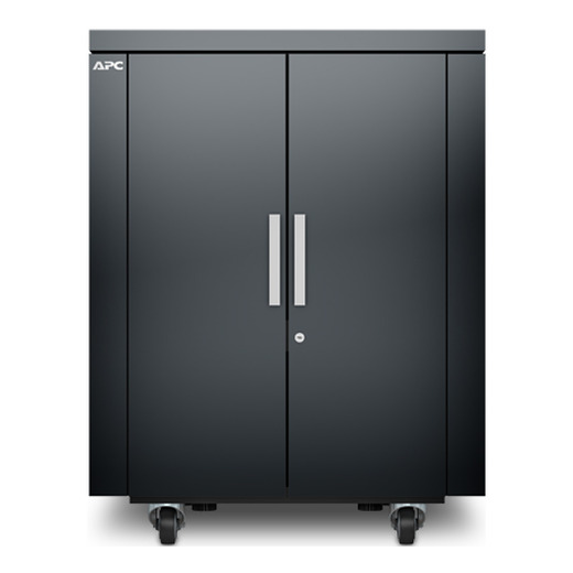 APC NetShelter CX, 18U, Soundproof Server Rack Enclosure, 100V to 120V, Dark Grey, 1015H x 750W x 1130D mm