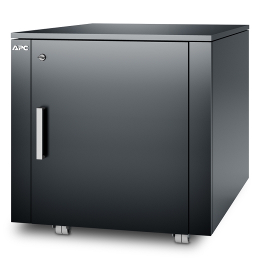 APC NetShelter CX, Mini, Soundproof Server Rack Enclosure, 100V to 240V, Dark Grey, 744H x 688W x 952D mm