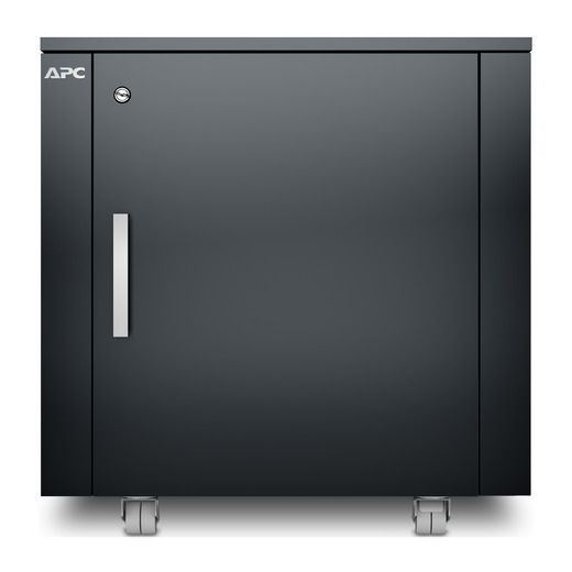APC NetShelter CX, Mini, Soundproof Server Rack Enclosure, 100V to 240V, Dark Grey, 744H x 688W x 952D mm