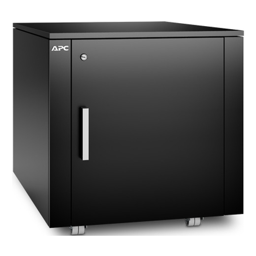 APC NetShelter CX, Mini, Soundproof Server Rack Enclosure, 100V to 240V, Black, 744H x 688W x 952D mm