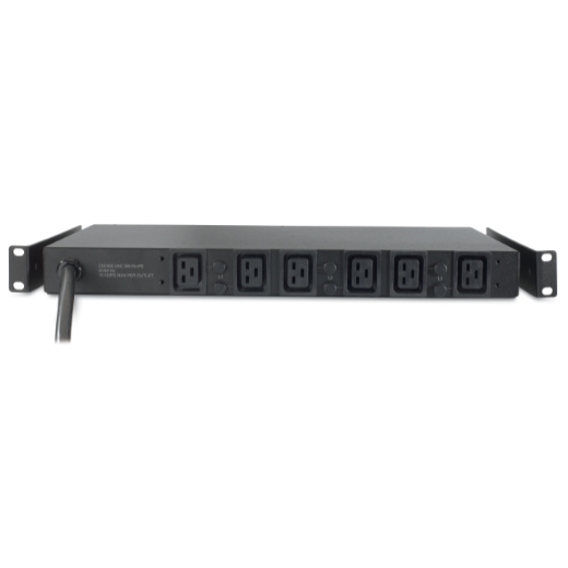 Rack PDU, Basic, 1U, 14.4kW, 208V, (6) C19