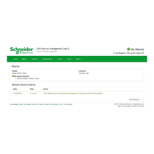 APC UPS Network Management Card 2