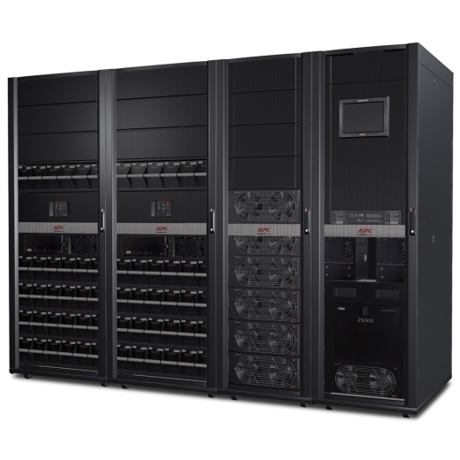 Symmetra PX 150kW Scalable to 250kW without Maintenance Bypass or Distribution-Parallel Capable Front Left