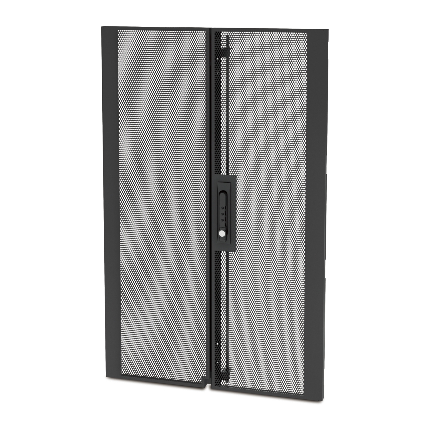 Netshelter Sx Colocation u 600mm Wide Perforated Split Doors Black Apc Estonia