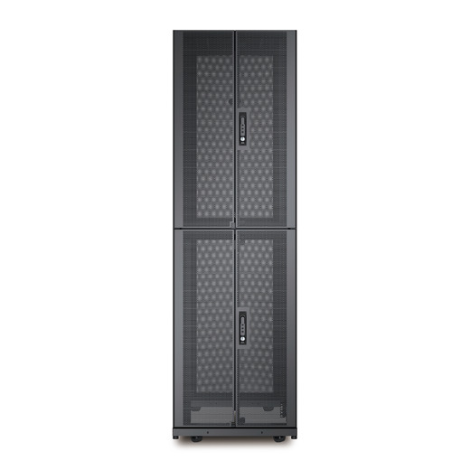 APC NetShelter SX, Server Rack Enclosure, Colocation, 42U, Black, 1991H x 600W x 1070D mm