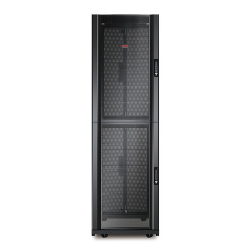 APC NetShelter SX, Server Rack Enclosure, Colocation, 42U, Black, 1991H x 600W x 1070D mm