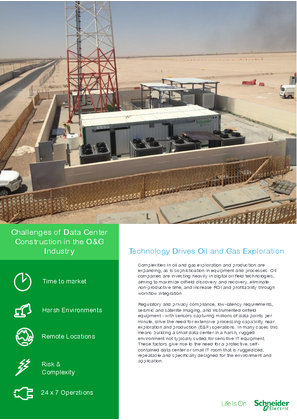 Oil & Gas Case Study - Prefabricated Data Centers (A4)