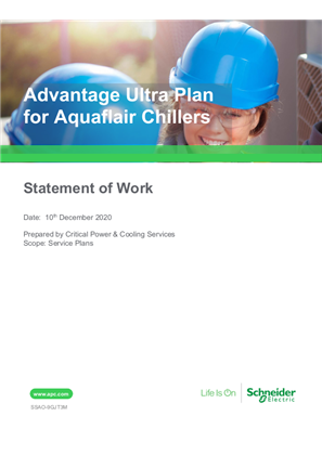 Advantage Ultra Plan for Aquaflair Chillers