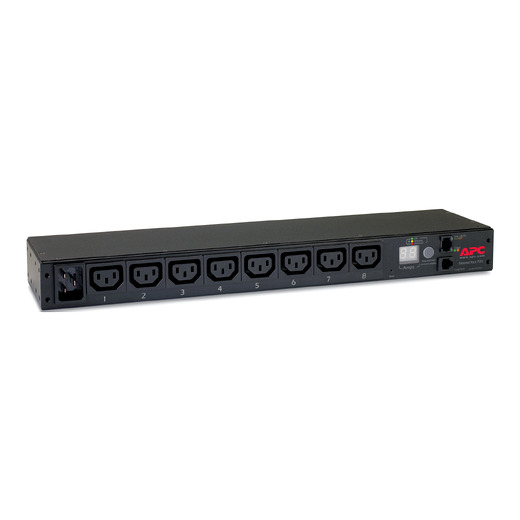 Rack PDU, Metered, 1U, 16A, 208/230V, (8) C13