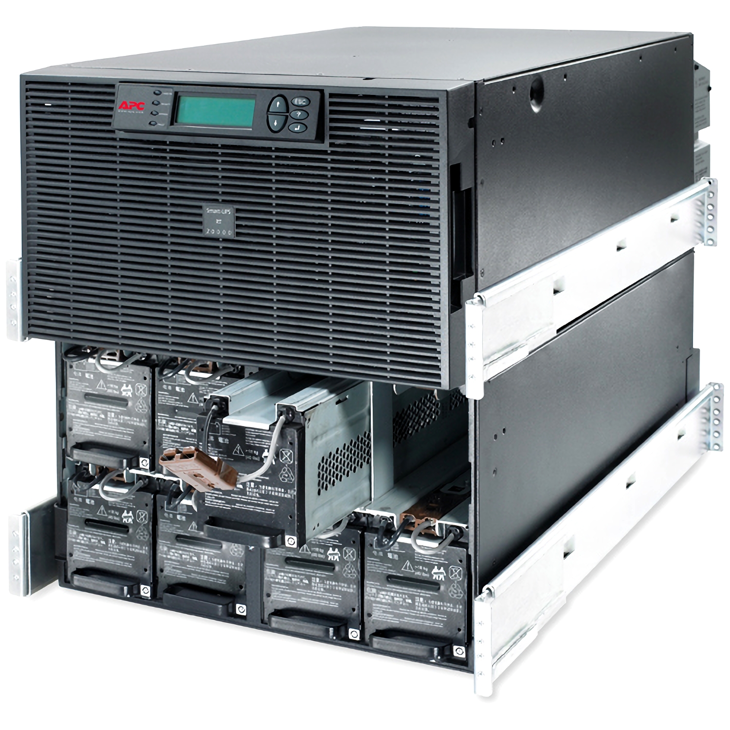 APC Smart-UPS RT 20kVA, 230/400V, LCD, rackmount, 12U, 2x IEC Jumpers & 8x  IEC 60320 C19 outlets - SURT20KRMXLI | APC Казахстан