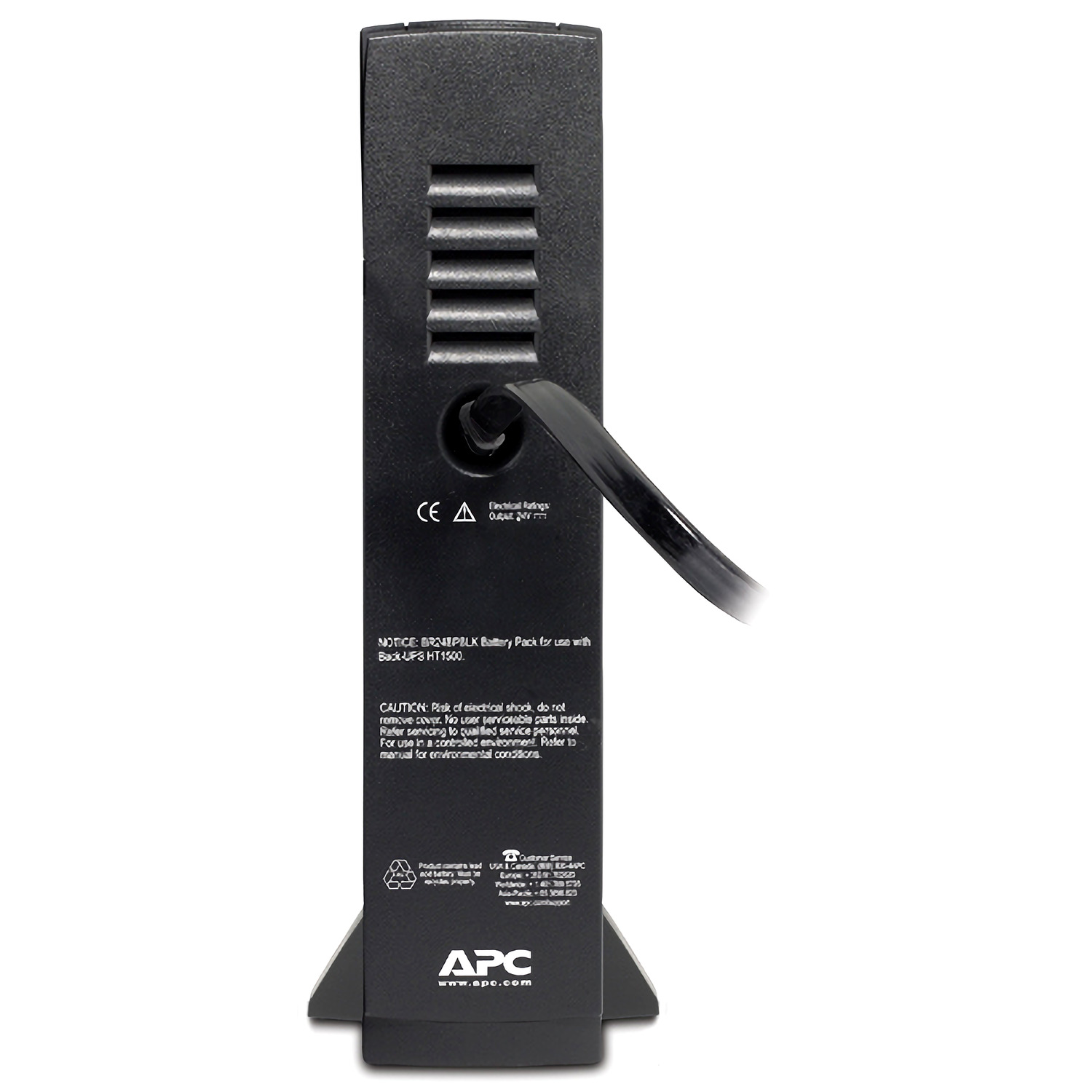 APC BackUPS HT Battery pack, 1500VA, 24V BR24BPBLK APC USA