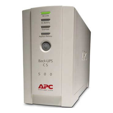 stemme Aflede Bopæl APC Back-UPS CS 500VA, 120V, beige, 6 NEMA outlets (3 surge) - BK500 | APC  USA