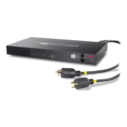 RACK ATS, 120V, 20A, L5-20 IN, (10) 5-20R OUT