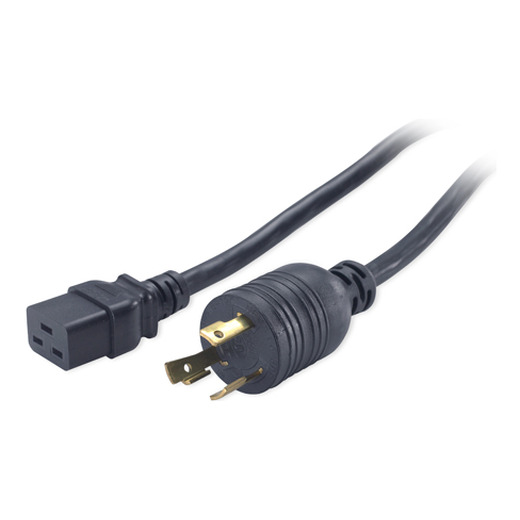 Power Cord, C19 to L6-30P, 2.4m