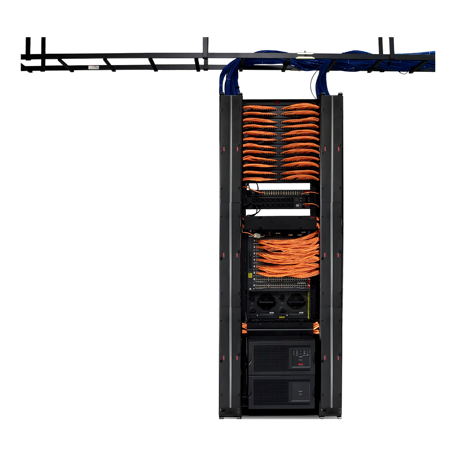 Organizador Cables Rack