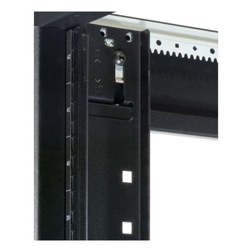 NetShelter SX 42U 600mm Wide x 1070mm Deep Enclosure with Sides and Front rails resessed 3