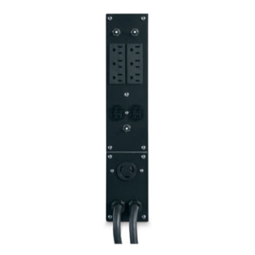 APC Service Bypass Panel- 100-120V; 30A; BBM; L5-30P input; (2) 5-20R (6) 5-15R output