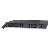 Rack PDU, Basic, 1U, 14.4kW, 208V, (6) C19