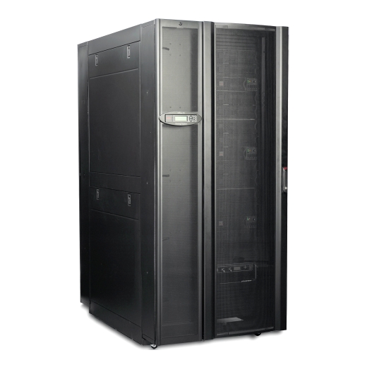 InRow SC System 1 InRow SC, 1 NetShelter SX Rack 600mm, and Rear Containment