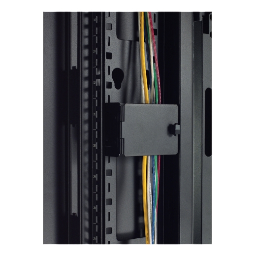 NetShelter SX 42U 600mm Wide x 1070mm Deep Enclosure with Sides and Front rails resessed 3