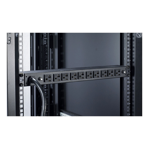 Rack PDU, Basic, 1U, 30A, 120V, (10)5-20