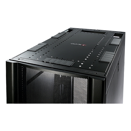 NetShelter SX 42U 600mm Wide x 1070mm Deep Enclosure with Sides and Front rails resessed 3