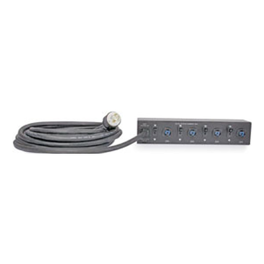 Rack PDU Extender, Basic, 2U, 30A, 200/208V, (4)L6-20