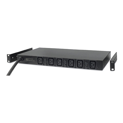 Rack PDU, Basic, 1U, 14.4kW, 208V, (6) C19