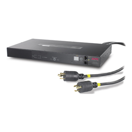 RACK ATS, 120V, 20A, L5-20 IN, (10) 5-20R OUT