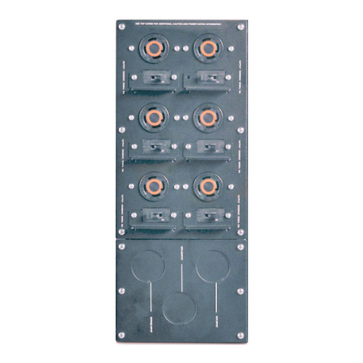 APC Service Bypass Panel- 200/208/240V; 100A; MBB; Hardwire input; (6) L14-30R output