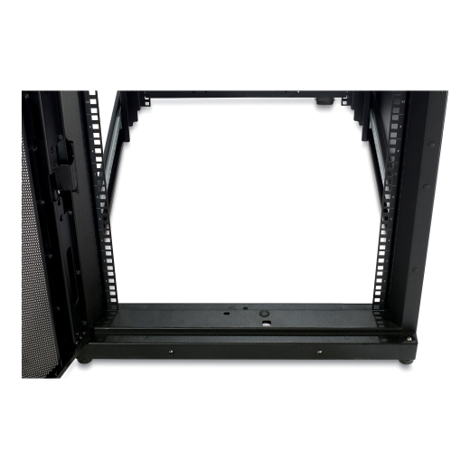 NetShelter SX 42U 600mm Wide x 1070mm Deep Enclosure without Sides/ Doors, front rails recessed 3