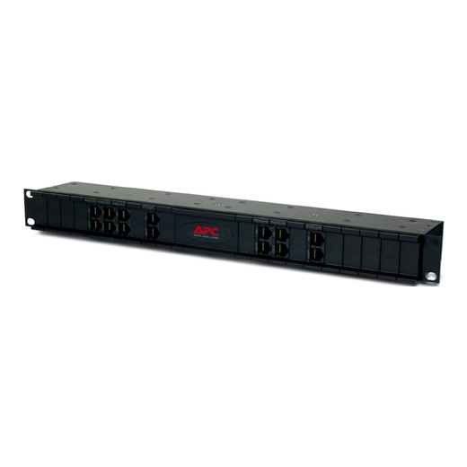 APC 24 position chassis for replaceable data line surge protection modules, 19" rackmount, 1U