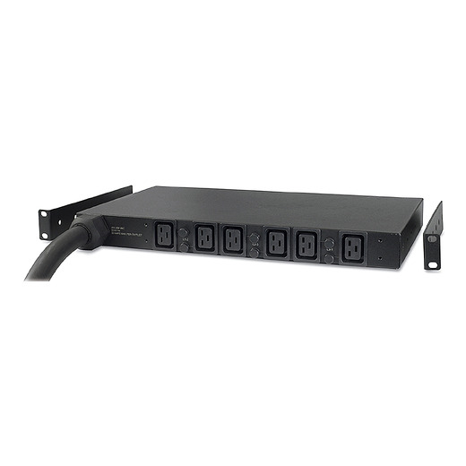 Rack PDU, Basic, 1U, 22kW, 400V, (6) C19