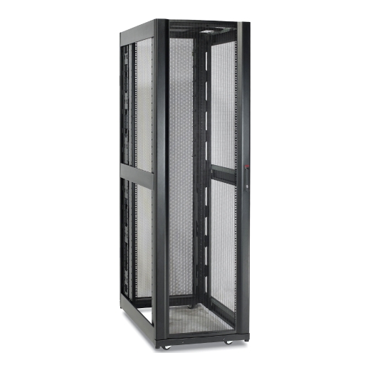 NetShelter SX 42U 600mm Wide x 1070mm Deep Enclosure with Sides and Front rails resessed 3