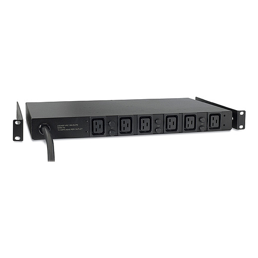 Rack PDU, Basic, 1U, 14.4kW, 208V, (6) C19