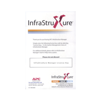 InfraStruXure Manager, 100 Node License Only