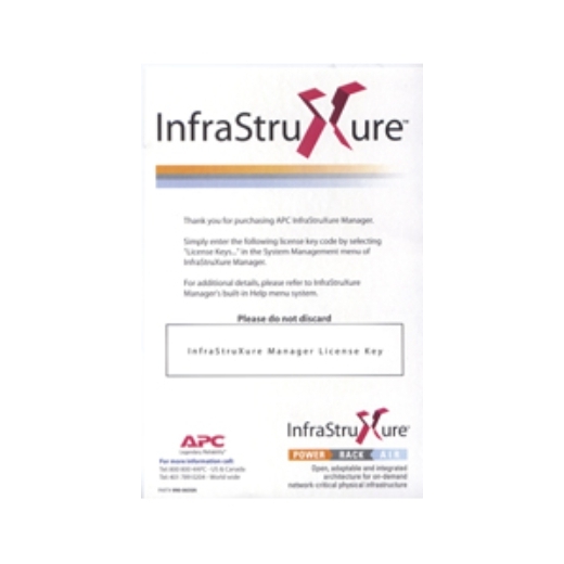 InfraStruXure Manager, 100 Node License Only