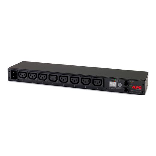 Rack PDU, Metered, 1U, 16A, 208/230V, (8) C13