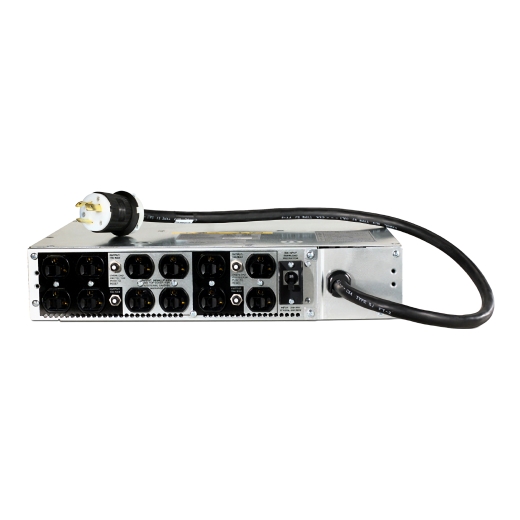 APC Step-Down Transformer RM 2U 208V IN 120V OUT; w/5-20 Receptacles
