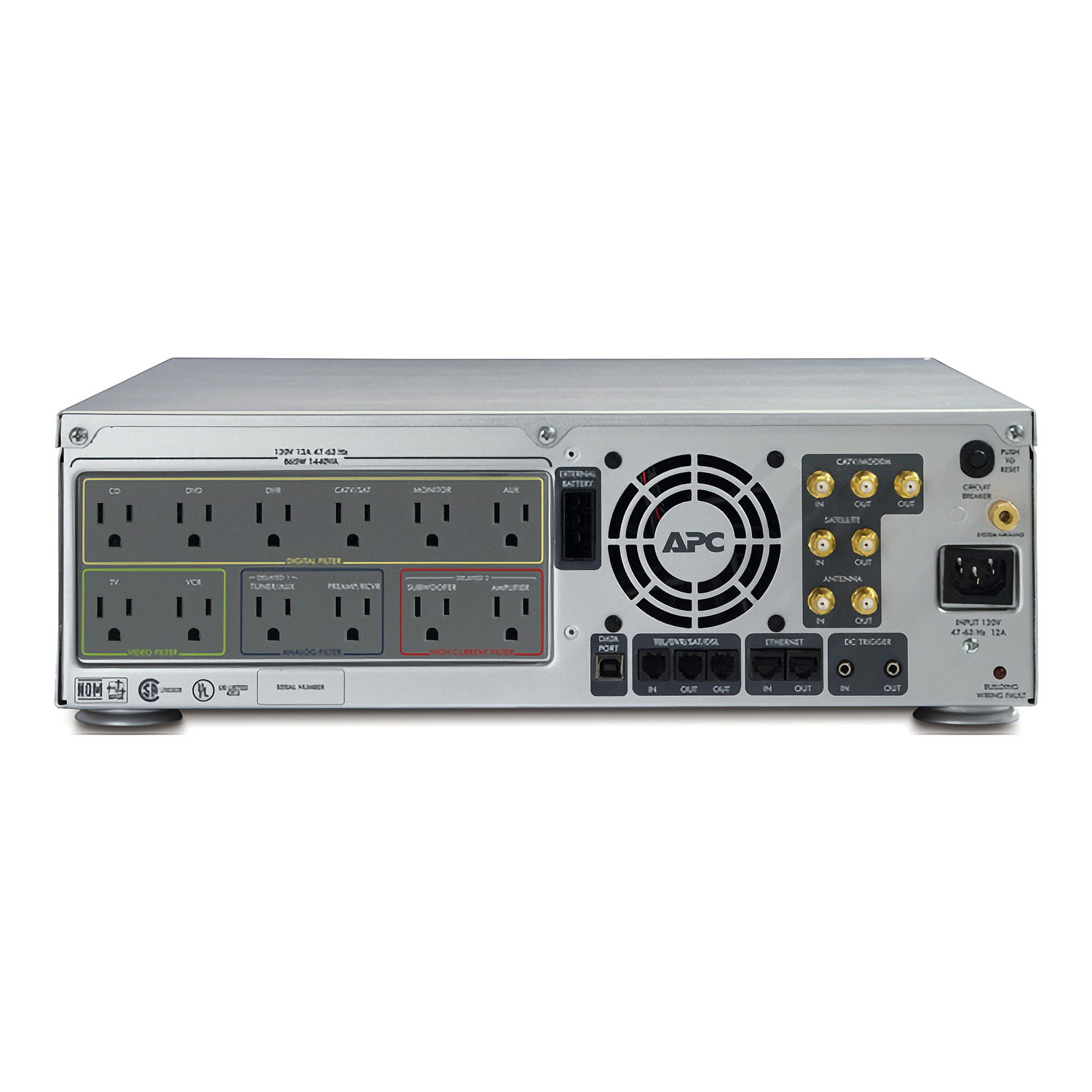 APC AV 1.5kVA S Type Power Conditioner with Battery Backup 120V S15