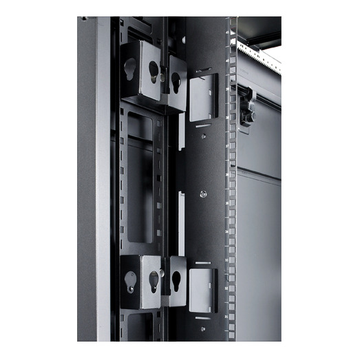 APC NetShelter Cable Management, Vertical Cable Manager, Containment Brackets, for NetShelter SX, SV, and VX Racks, 80 x 112 x 45 mm