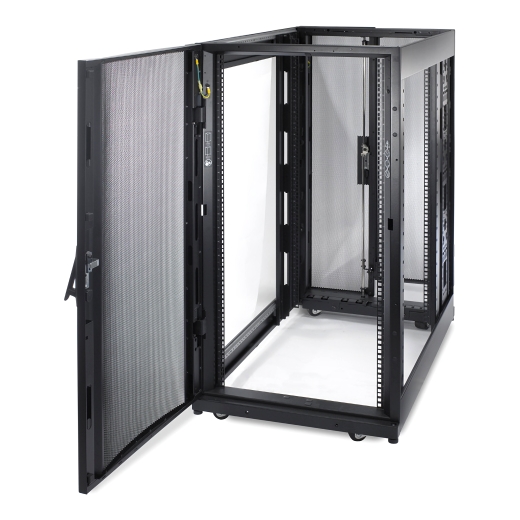 APC NetShelter SX, Server Rack Enclosure, 24U, Black, 1198.5H x 600W x 1070D mm