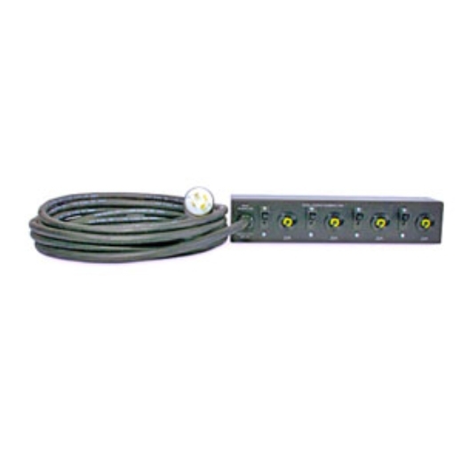 Rack PDU Extender, Basic, 2U, 30A, 100/120/200/208V, (4)L5-20