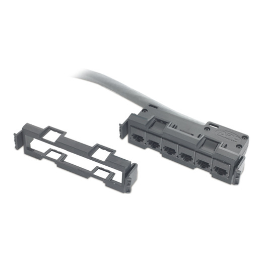 Data Distribution Plastic Snap-in Panel NetShelter SX (Qty 8)